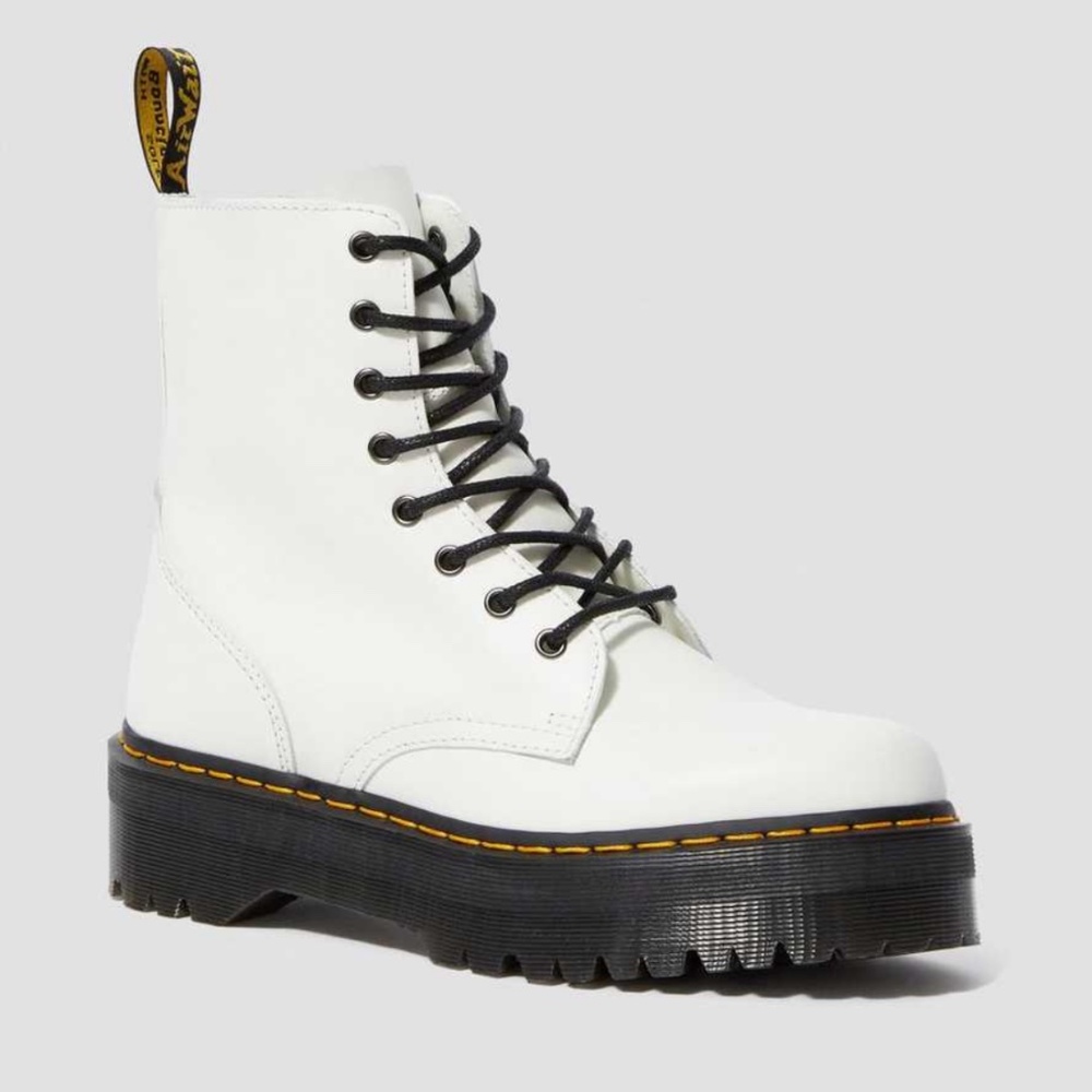 Jadon Smooth Leather Platform Boots